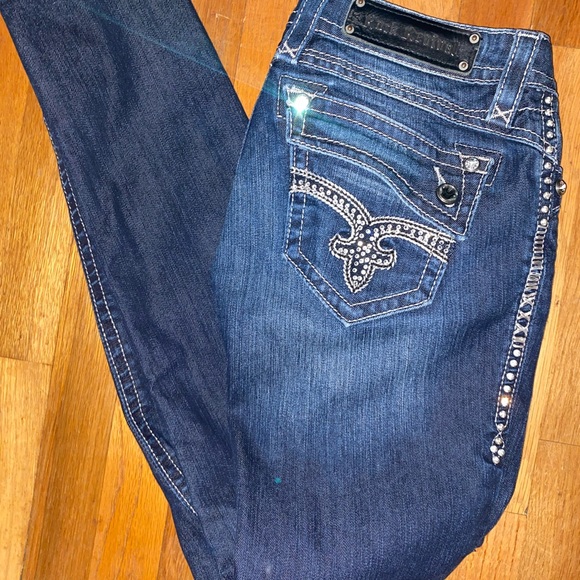Rock Revival Johanna Skinny Jeans size 28 - Picture 2 of 5